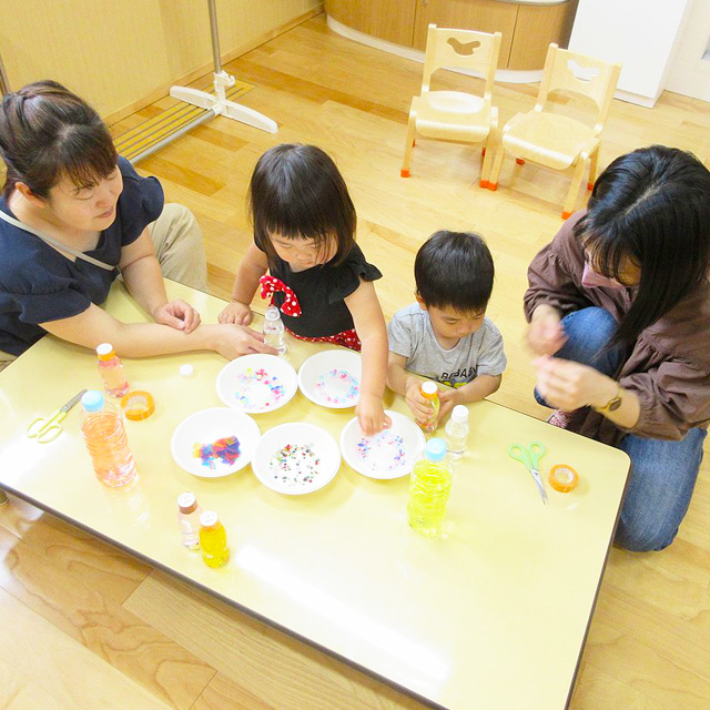 子育て相談の様子
