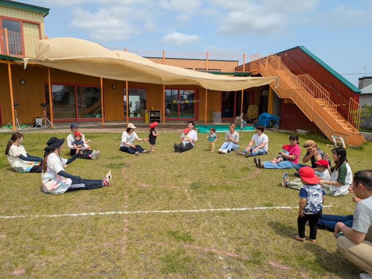 保育参加がありました♪（0・1歳児クラス）｜認定こども園 北見のぞみ幼稚園
